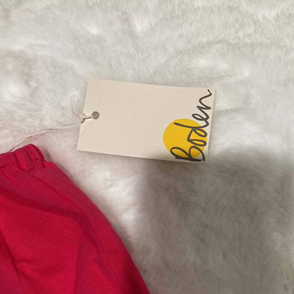 NWOT — Mini Boden Hot Pink & Light Pink Strappy Tank Top - Picture 2 of 5